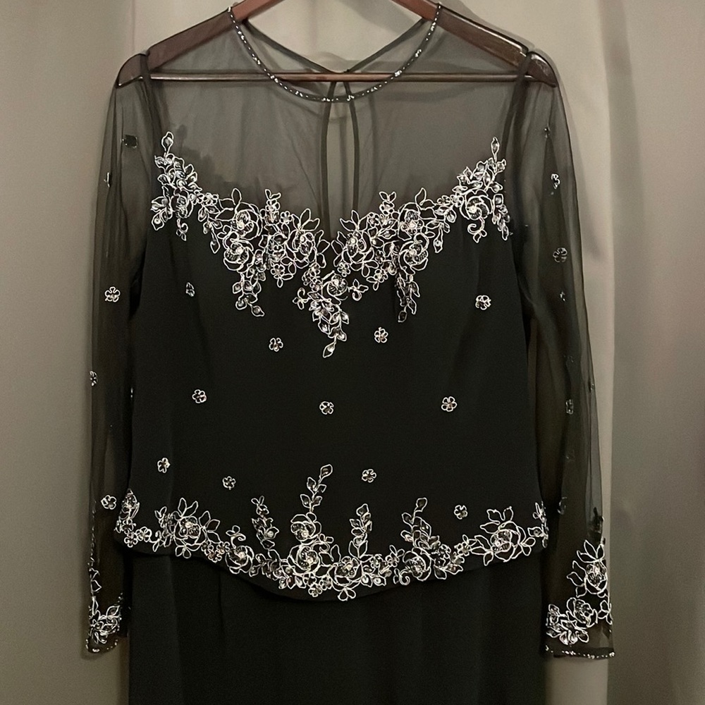 Mother of the Bride or Groom long dress.